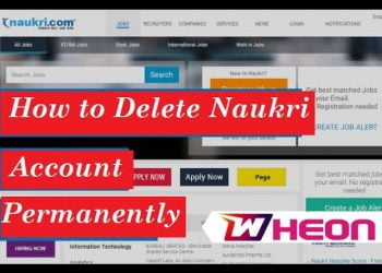 How To Delete Naukri Account: Just 5 Easy Steps!! (2020)