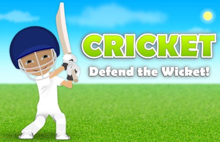 cricket defend the wicket