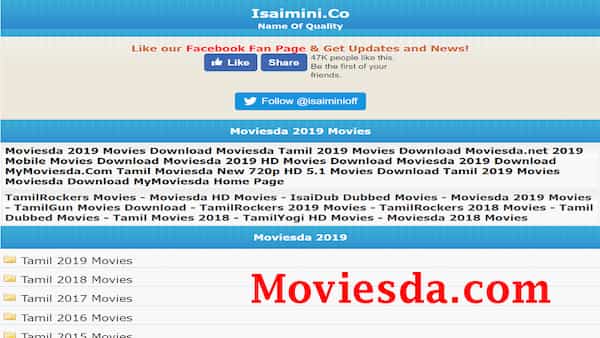 Isaimini 2018 movies download tamil