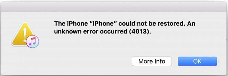 [Fixes] Learn the Causes and Fix for iPhone Error 4013