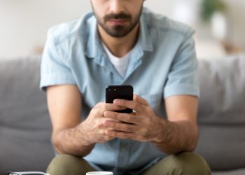 Who Is He Texting?