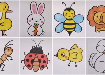 Drawing Ideas for Preschoolers and Small Kids.