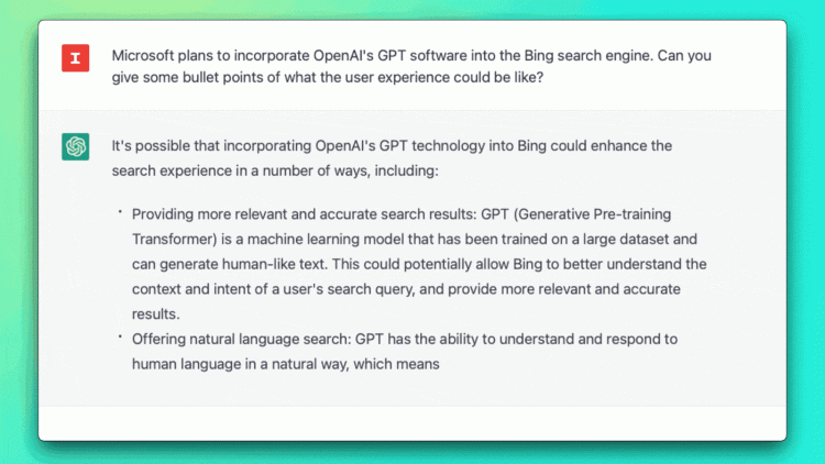 Can Microsoft’s ChatGPT update successfully challenge Google?