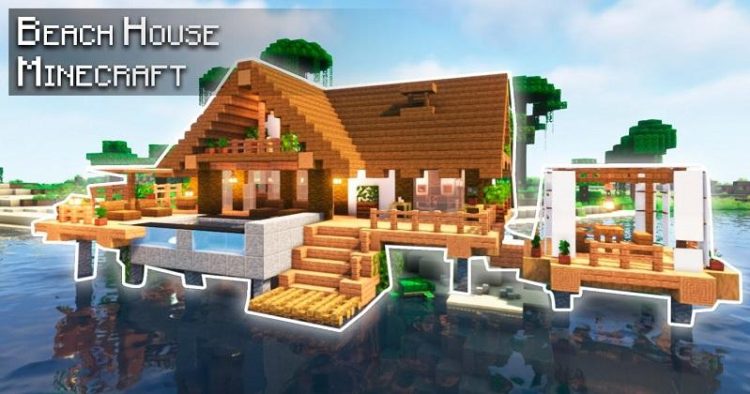 7 Amazing and Serene Best Minecraft Beach House Ideas