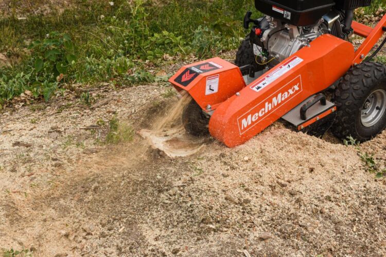 How to remove tree stumps by using a stump grinder?